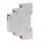 Przekaźnik bistabilny 9÷30 V AC/DC, na szynę DIN, z przekaźnikiem inrush 160A/20ms  BIS-411-LED-24V F&F