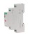 Przekaźnik bistabilny z wyłącznikiem czasowym 9÷30 V AC/DC,  na szynę DIN, z przekaźnikiem inrush 160A/20ms BIS-413-LED-24V F&F