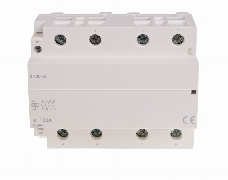 Stycznik 100A, 230V,  styki 4XNO ST100-40 F&F