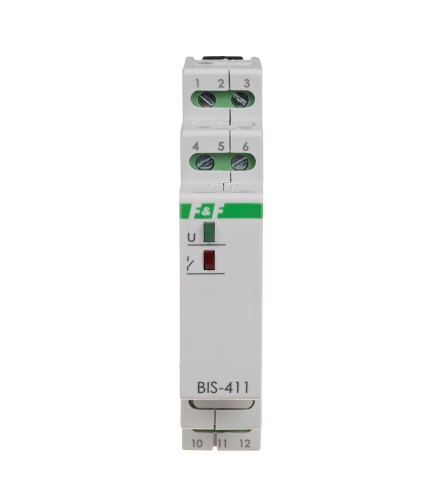 Przekaźnik bistabilny z pamięcią, montaż na szynie DIN, 230V BIS-411M F&F