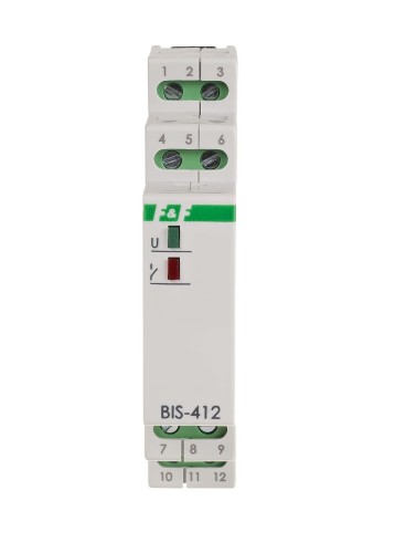 Przekaźnik bistabilny grupowy z pamięcią, na szynę DIN, 230V BIS-412M F&F