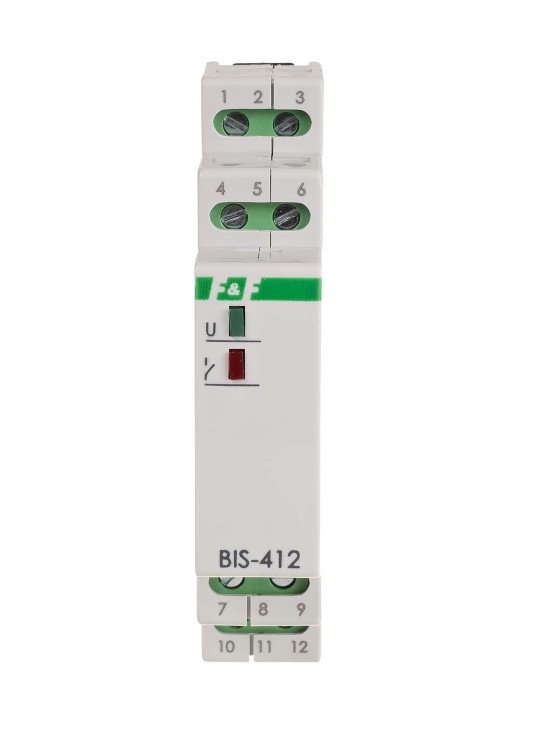 Przekaźnik bistabilny grupowy z pamięcią, na szynę DIN, 230V BIS-412M F&F