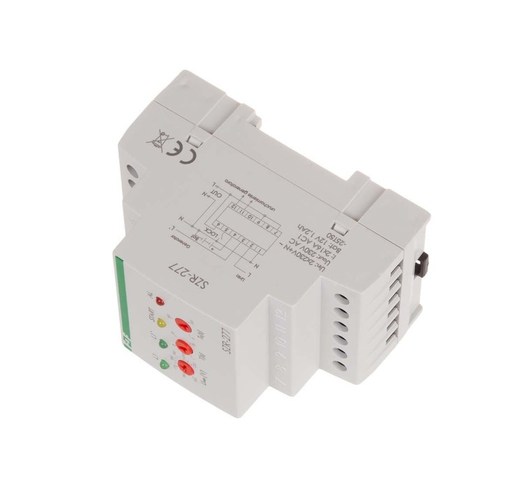 Jednofazowy sterownik załączania rezerwy zasilania SZR-277 F&F