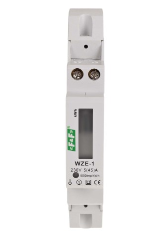 Jednofazowy licznik zużycia energii 45A  MID WZE-1 F&F
