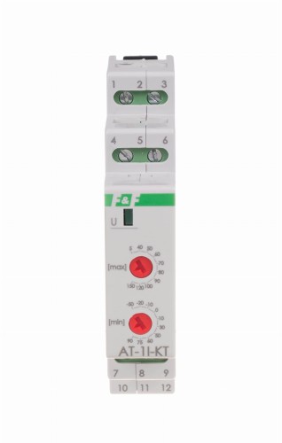 Przetwornik temperatury z wyjściem prądowym 4÷20 mA (AT-1I-KT) Max-AT-1I-KT F&F