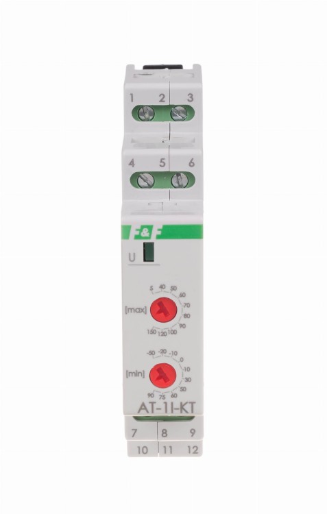 Przetwornik temperatury z wyjściem prądowym 4÷20 mA (AT-1I-KT) Max-AT-1I-KT F&F