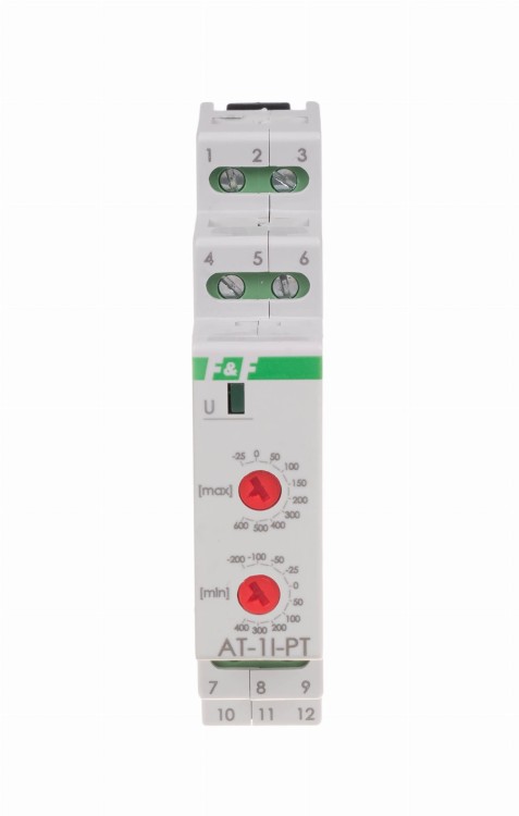 Przetwornik temperatury z wyjściem prądowym 4÷20 mA (AT-1I-PT) Max-AT-1I-PT F&F