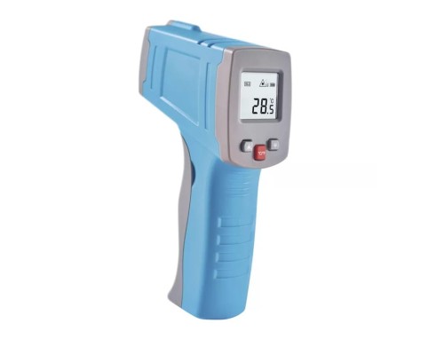 Termometr bezdotykowy elektroniczny cyfrowy na podczerwień M0503 Emos bezprzewodowy do kontroli sprawdzania temperatury precyzyjny dokładny laser szybki pomiar