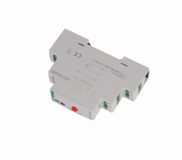 Automat zmierzchowy AZ-112-LED z zewnętrzną sondą, przekaźnik InRush16 A (160 A/20 ms) AZ-112-LED F&F