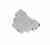 Przekaźnik bistabilny BIS-411BM-LED z przyciskiem do sterowania ręcznego, pamięcią, montaż na szynie DIN, 230V, z przekaźnikiem inrush 160A/20ms BIS-411BM-LED F&F