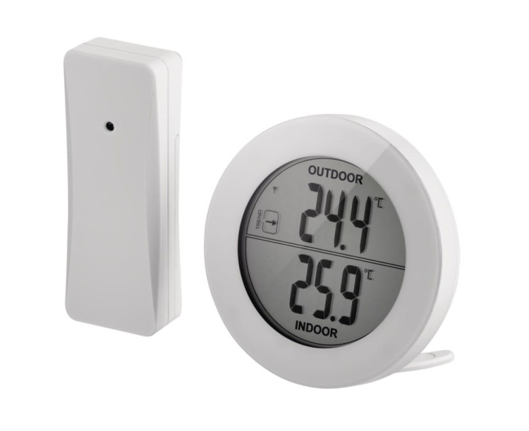 Termometr LCD zasięg 80m E0129 Emos bezprzewodowy