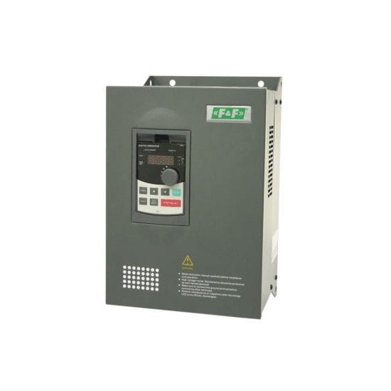 Falownik trójfazowy Uwe=3x400V AC, Iwe=26A, Uwy=3x400V AC, Iwy=25A, Pmax=11kW FA-3X110 F&F