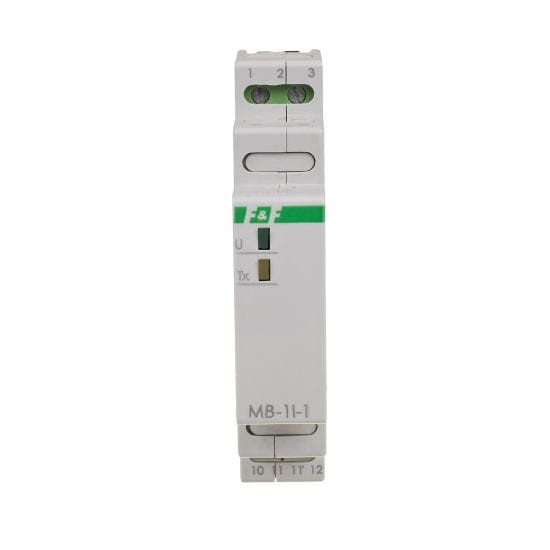 Przetwornik pomiaru natężenia prądu, jednofazowy, z wyjściem MODBUS RTU MAX-MB-1I-2-15A F&F