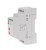Regulator temperatury - zakres temperatur 30÷60°C - 24V montaż na szynie DIN, styk: 1NO/NC 230V AC RT-822-24V F&F