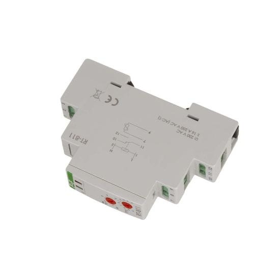Regulator temperatury przeciw zamarzaniu zakres -4 do +5 st.C, I=16A, 1moduł RT-811 F&F