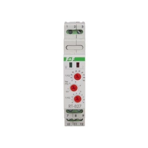 Regulator temperatury - zakres 0 do 99st.C, I=16A, 1moduł RT-827 F&F