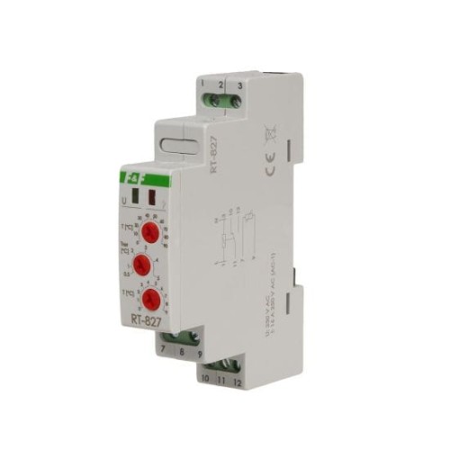 Regulator temperatury - zakres 0 do 99st.C, I=16A, 1moduł RT-827 F&F
