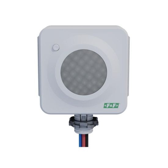 Czujnik ruchu na podczerwień zasięg detekcji 30 m IP40 DR-30M F&F