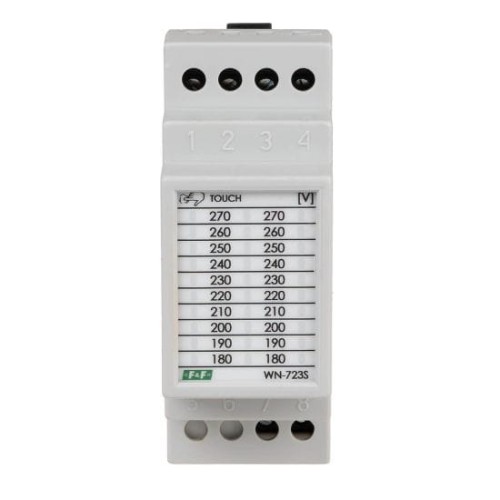 Wskaźnik napięcia trójfazowy WN-723 3x400V+ N Z wyzwalaniem wskazania WN-723S F&F