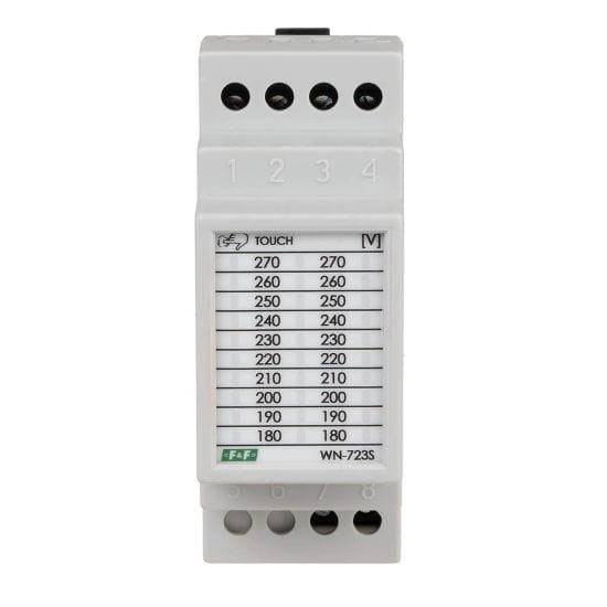 Wskaźnik napięcia trójfazowy WN-723 3x400V+ N Z wyzwalaniem wskazania WN-723S F&F