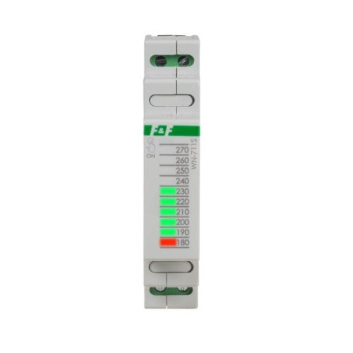 Wskaźnik napięcia jednofazowy WN-711 230V AC Z wyzwalaniem wskazania WN-711S F&F