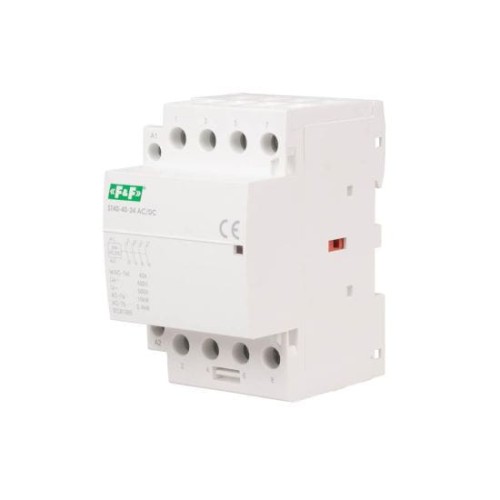 Stycznik 40A, 24 V ACDC, styki 4NO ST40-40-24ACDC F&F