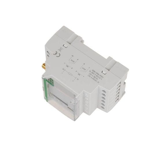 Przekaźnik zdalnego sterowania GSM (CLIP); 2xWY, 2xWE; sterowanie bramą; 12V; 2NO/NC; montaż na szynie DIN SIMplyMAX-P02-12V F&F