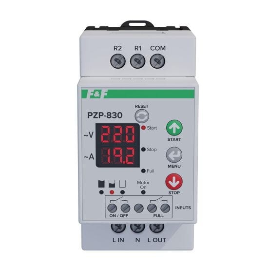 Przekaźnik kontroli pompy głębinowej PZP-830 PZP-830 F&F