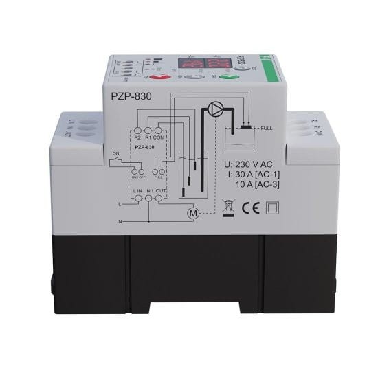 Przekaźnik kontroli pompy głębinowej PZP-830 PZP-830 F&F