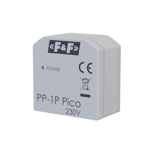 Miniaturowy przekaźnik elektromagnetyczny, 1P 16A, montaż podtynkowy, U=230V PP-1P-Pico F&F