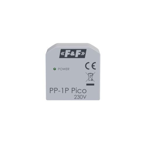 Miniaturowy przekaźnik elektromagnetyczny, 1P 16A, montaż podtynkowy, U=230V PP-1P-Pico F&F