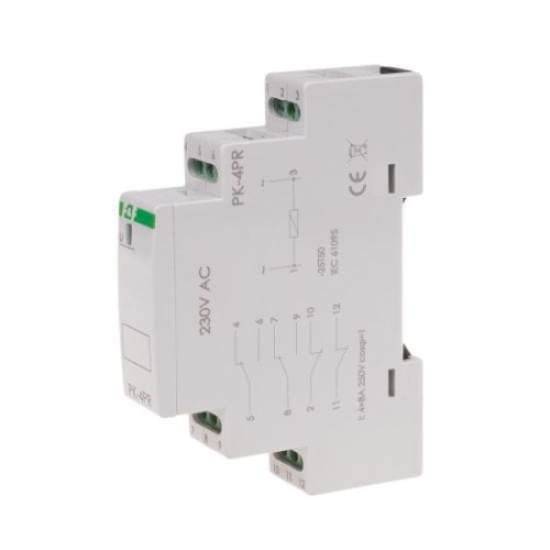 Przekaźnik elektromagnetyczny PK-4PR 110V PK-4PR-110V F&F