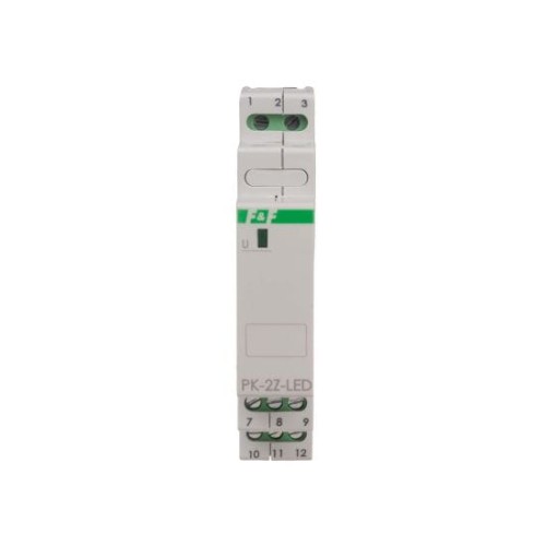 Przekaźnik elektromagnetyczny PK-1P 24 V, styk 2 x NO 16 A, Inrush 120A/20ms PK-2Z-LED-24V F&F
