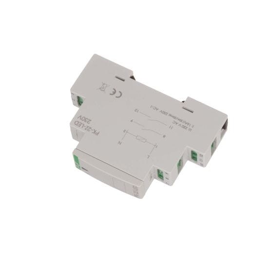 Przekaźnik elektromagnetyczny PK-1P 230 V, styk2 x NO 16 A, Inrush 120A/20ms PK-2Z-LED-230V F&F
