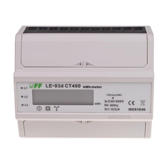Licznik energii elektrycznej LE-03D-CT400 LE-03D-CT400 F&F