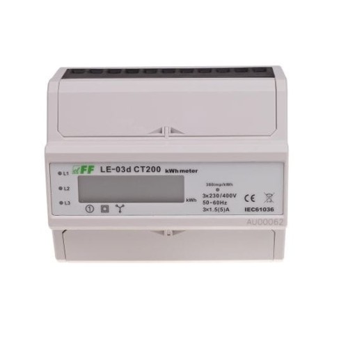 Licznik energii elektrycznej LE-03D-CT200 LE-03D-CT200 F&F