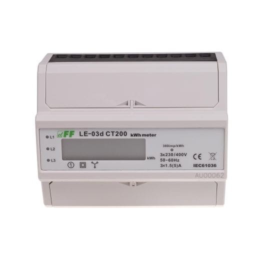 Licznik energii elektrycznej LE-03D-CT200 LE-03D-CT200 F&F