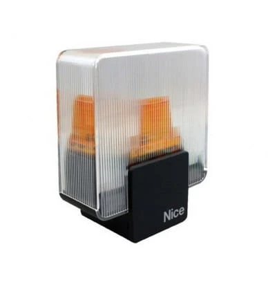 Lampa Sygnalizacyjna Migająca Ostrzegawcza LED Nice 12V/24V 12V 24V ELDC BLUEBUS z wbudowaną anteną 433,92MHz