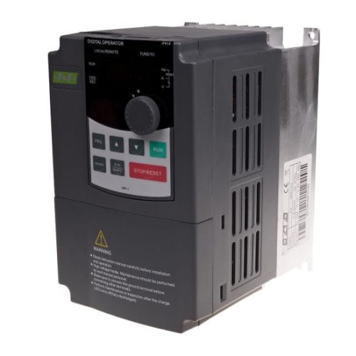 Falownik trójfazowy Uwe=3x400V AC, Iwe=3,3A, Uwy=3x400V AC, Iwy=2,5A, Pmax=0,75kW FA-3HX007 F&F