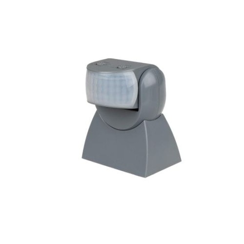 Czujnik ruchu PIR, szary IP65 DR-04G F&F