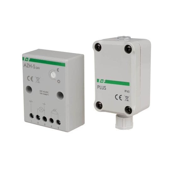 Automat zmierzchowy z zewnętrzną sondą hermetyczną AZ-PLUS; 24V AZH-S-PLUS-24V F&F