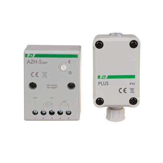 Automat zmierzchowy z zewnętrzną sondą hermetyczną AZ-PLUS; 24V AZH-S-PLUS-24V F&F