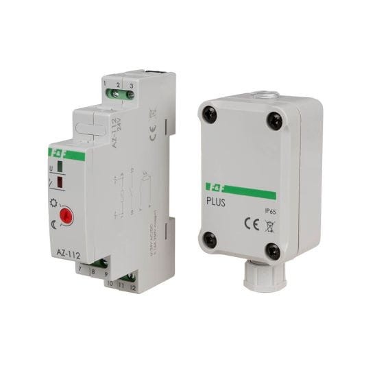 Automat zmierzchowy z zewnętrzną sondą hermetyczną AZ-PLUS; 24V AZ-112-PLUS-24V F&F