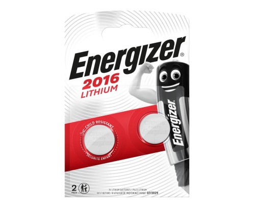 Bateria specjalistyczna Energizer MAX CR2016 CR-2016 CR 2016 DL2016 ECR2016 3V 2 sztuki blister baterie litowe litowa płaska guzikowe pastylkowe pastylki