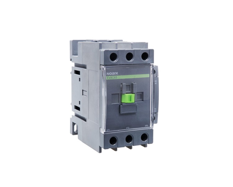 Stycznik, 3-bieg., 65A, 30kW AC-3, nap. cewki 110 V AC, 1 NC + 1 NO wbud. styki pomoc. Ex9C65 11 3P 110V 101275 Noark przemysłowy