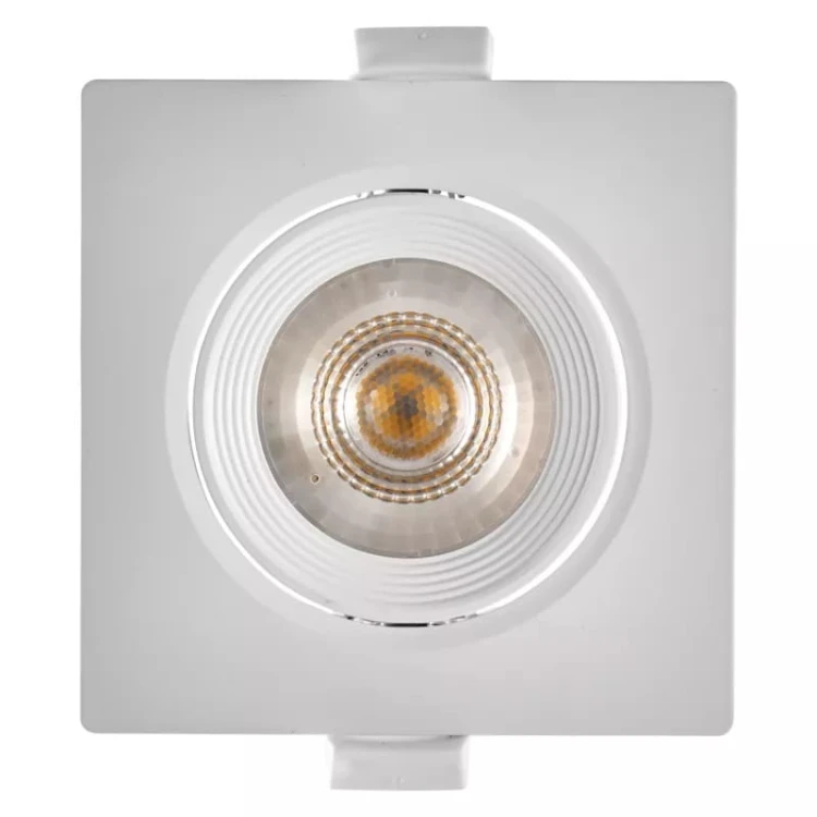 Oczko sufitowe LED kwadratowe 5W MONI LED D 03861 Struhm Ideus 3000K/4300K/6500K wpuszczane do zabudowy sufitu podwieszanego lampa oprawa ciepła dzienna neutralna zimna biel biały