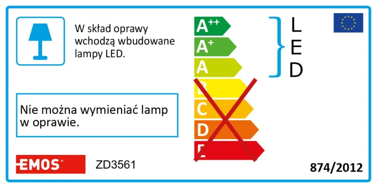Oczko sufitowe LED kwadratowe 5W MONI LED D 03861 Struhm Ideus 3000K/4300K/6500K wpuszczane do zabudowy sufitu podwieszanego lampa oprawa ciepła dzienna neutralna zimna biel biały