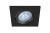Oczko sufitowe LED kwadratowe 5W MONI LED D 03710 Struhm Ideus 3000K BLACK wpuszczane do zabudowy sufitu podwieszanego lampa oprawa ciepła biel czarny