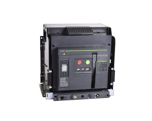Wyłącznik powietrzny 800V AC, wielkość A40, Icu=75kA dla 800VAC, In=3200A, 3-pole, wersja wysuwna  Ex9A40HU 3P D/O 3200(N) EU 113610 Noark