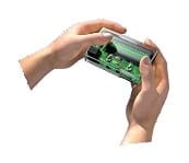 Display w obudowie do sterowania programowania i serwisowania napędu szlabanu bramy Tousek 12111250 Wyświetlacz z klawiszami i kablem 20cm